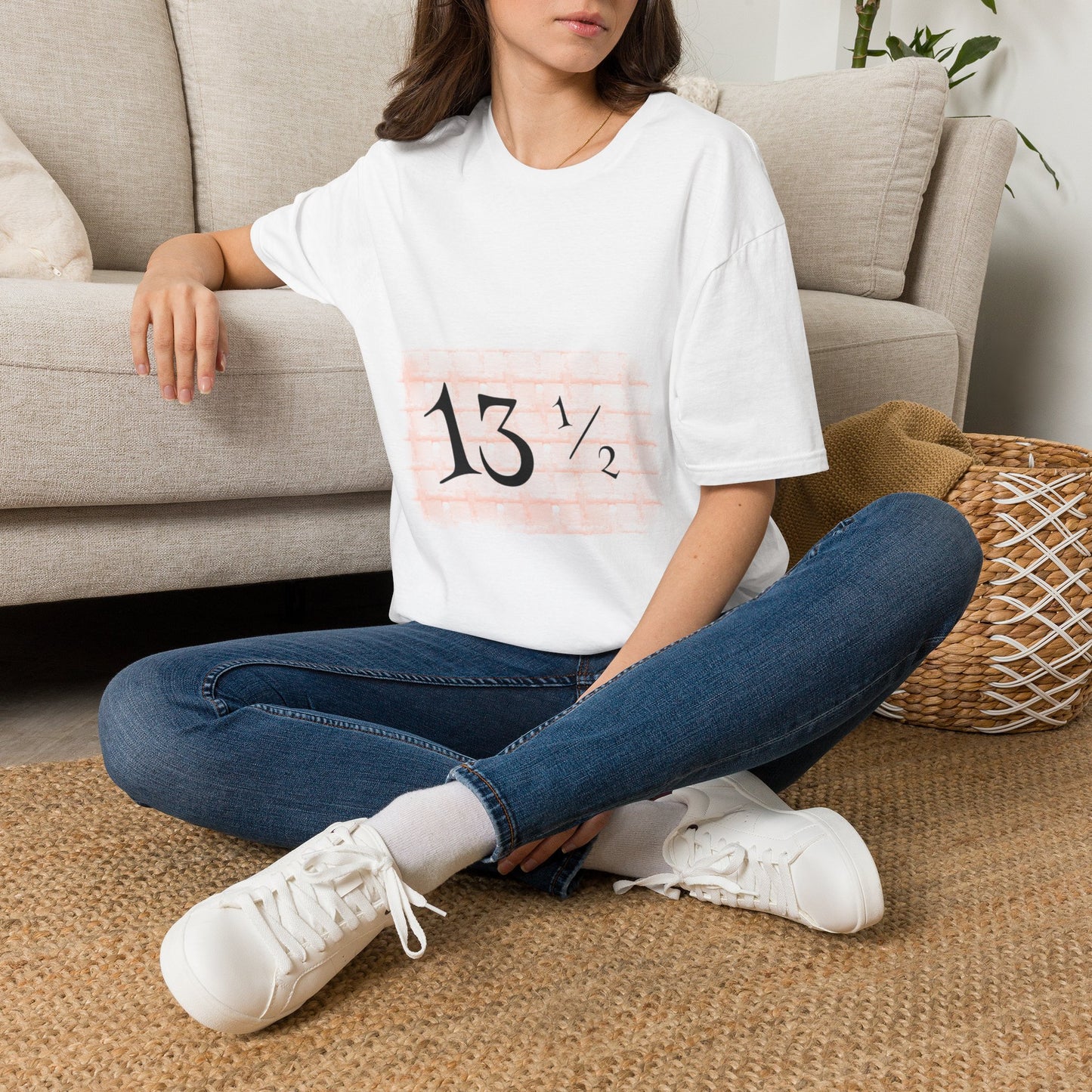 T‑Shirt — Vintage '13 1/2' Brick Wall Graphic Tee